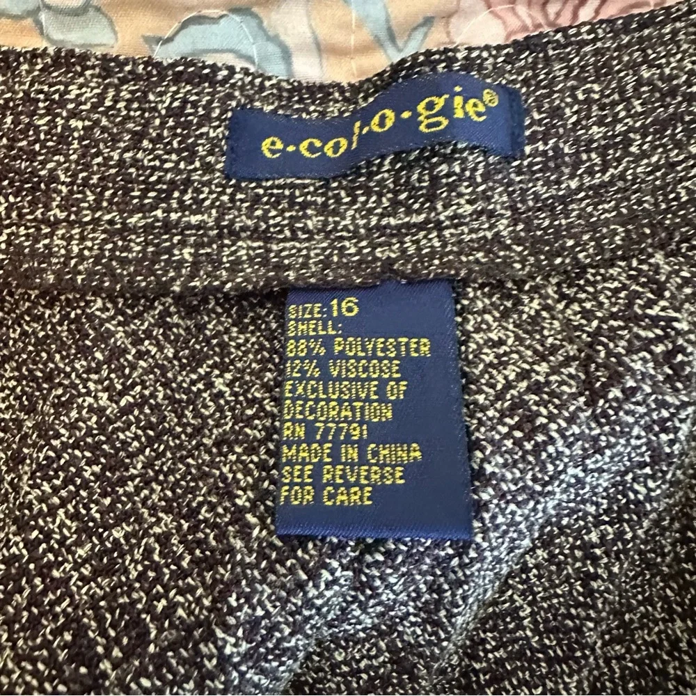 Vintage Ecologie Brown Pleated Women’s Maxi Skirt - Picture 7 of 8